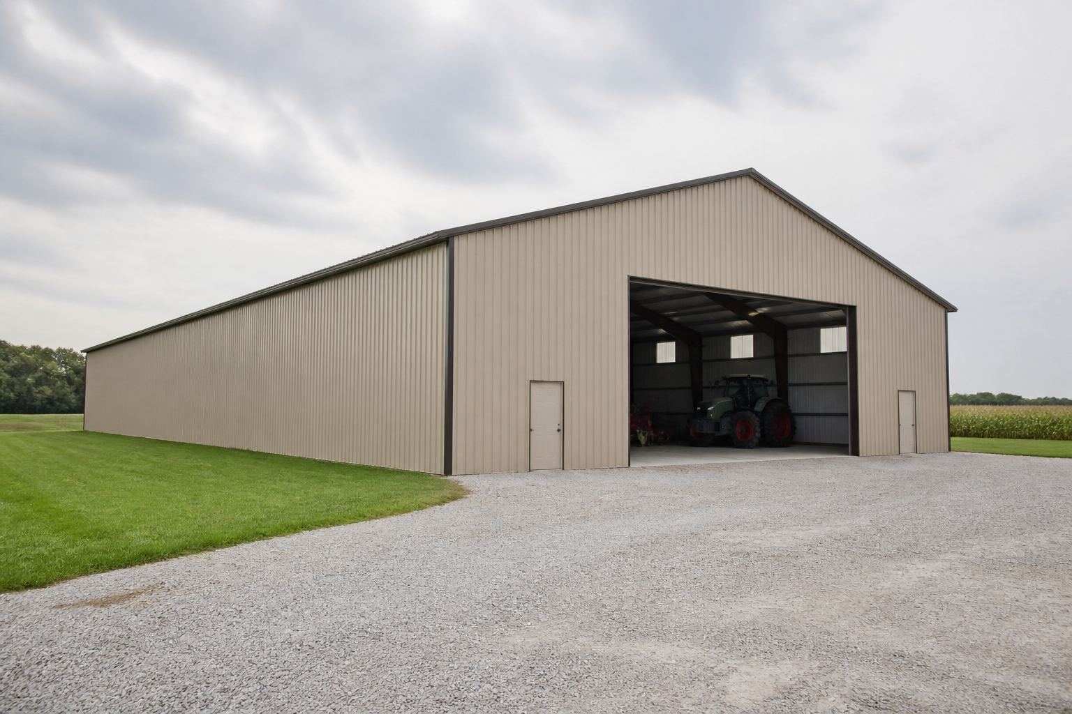 Agricultural steel building near Guelph